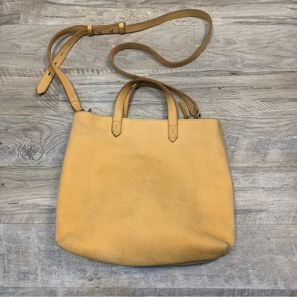 Madewell Transport Tote Crossbody Leather Bag - Picture 4 of 10